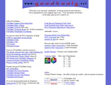 Tablet Screenshot of goodtools.net